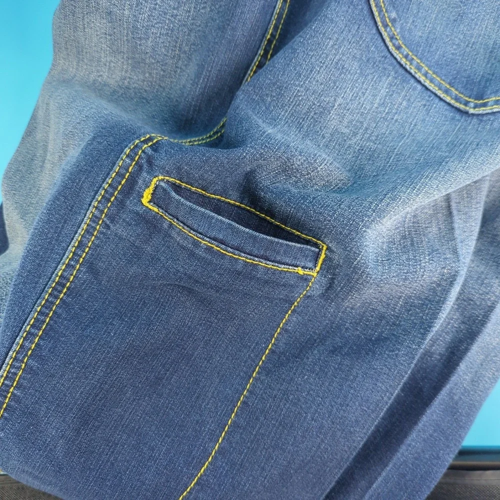 Marithe Francois Girbaud Men Wide Leg Baggy Jeans Blue Y2K 38M Skate JNCO style